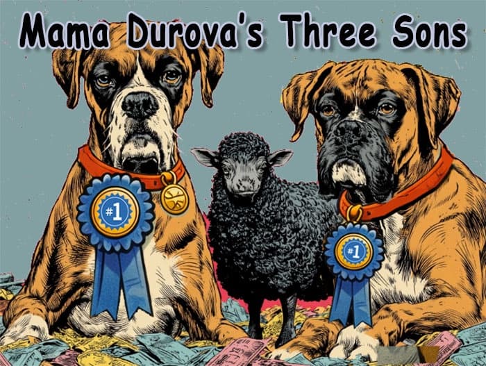 Mama and her three sons